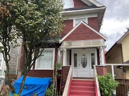 (ID#075) 3BR, 4-LEVEL CHARACTER HOUSE by CITY HALL | 133 W.12th Avenue, Vancouver