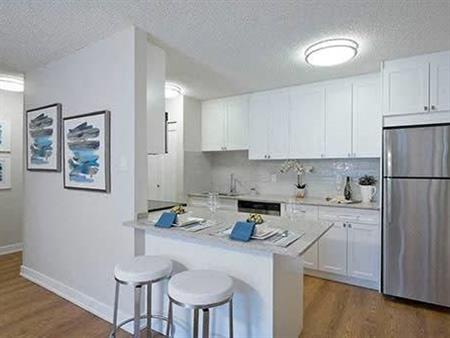 1 bed/bath In Coquitlam, renovated courtyard BBQ"S, on site management