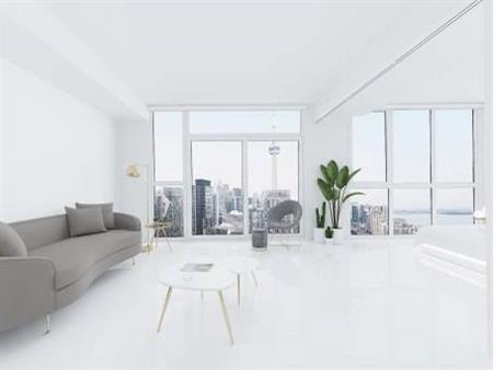 Sleek 1 Bed, 1 Bath with City Views and Office Den