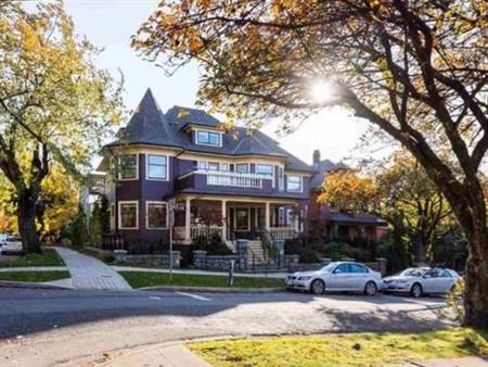 Stunning Vancouver 1 bed Victorian Heritage Home for long term lease