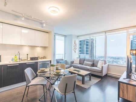 Furniture Included-2 Bed 2 Bath Apartment | Metrotown 6333 Silver Ave,