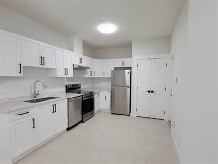 2 bed 1 bath basement suite