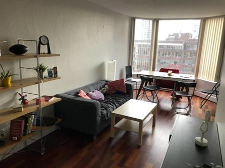 Bright and quiet fully furnished one bedroom –Cable Wifi Utilities inc