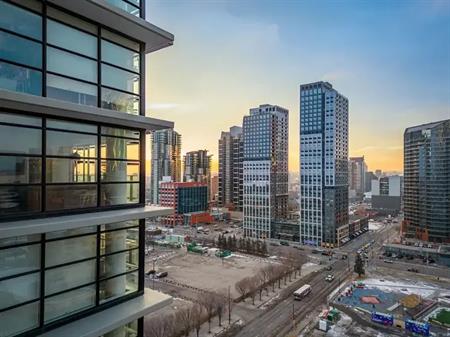 Fully furnished, Unmatched Amenities on the 33rd Floor | 3304 - 1122 3 Street Southeast, Calgary