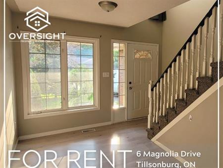 3 Bedroom House in Tillsonburg!! | 6 Magnolia Drive, Tillsonburg