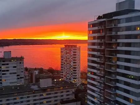 Stunning One-Bedroom Condo with Ocean and Mountain Views | 1803 - 1725 Pendrell Street, Vancouver