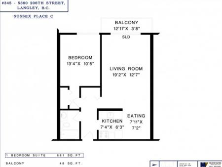 Sussex Place - 1bed 1bath units coming available