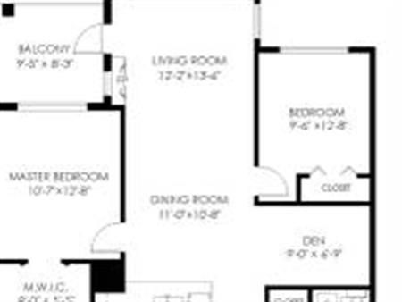 3 Bedroom and 2 Bathroom Apartment