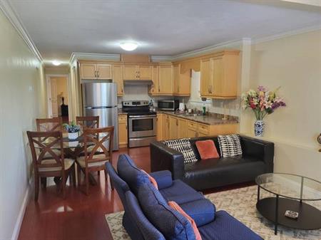 Furnished 2bd, 2bth basement apartment