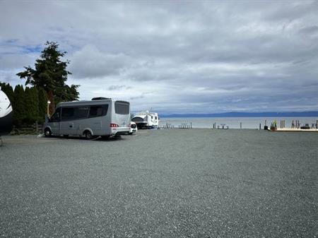 Waterfront RV Sites Qualicum Bay