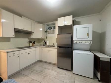 Fully furnished 1 bed/1den/1bath private basement suite