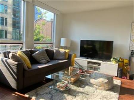 Sunny 1Bed+Den Furnished Yaletown apartment