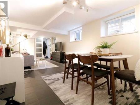 Renovated One Bedroom Basement Apartment