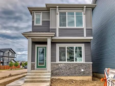 Pet-friendly, Brand New Three Bedroom Home With Double Detached Garage | 4731 Cawsey Terrace Southwest, Edmonton