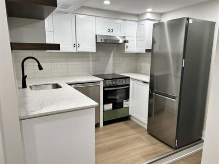 Renovated Basement Apartment in Hillcrest Village (utilities included)