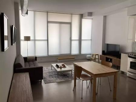 Fully-furnished Modern Apartment with South Facing Balcony | 510 King Street East, Toronto