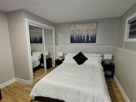 2 Bedroom Furnished Newly Renovated Bsmt Suite