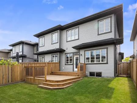 Spacious 3 bedroom Duplex with Air Conditioning and Double Car Garage | 1 - 2914 Anderson Court Southwest, Edmonton