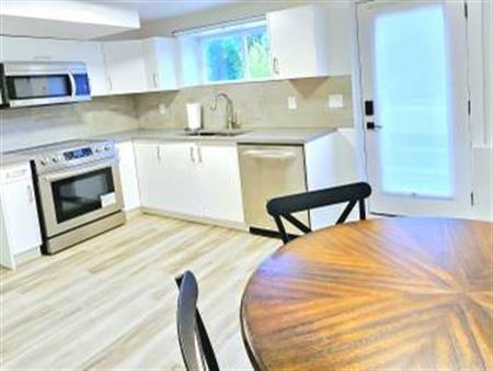 1370sqft newly reno & furnished 2+1bd2bth2kitchen suite