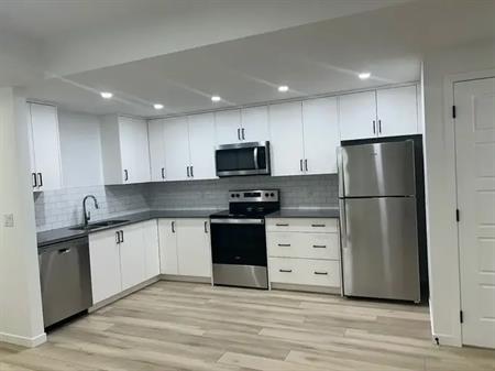 BRAND NEW 2-bed 1-bath Legal Basement Suite available immediately | Calgary