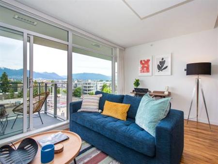 Furnished 1BR + Den, Views, Heart of Vancouver (Mount Pleasant)