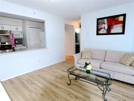 master bedroom in a sharded apartment unit in Lansdowne