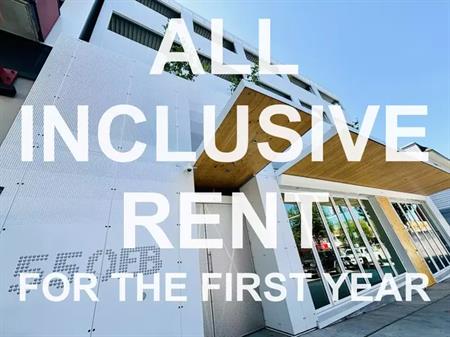 ALL-INCLUSIVE RENT: Large Mt. Pleasant Studio | 550 East Broadway, Vancouver