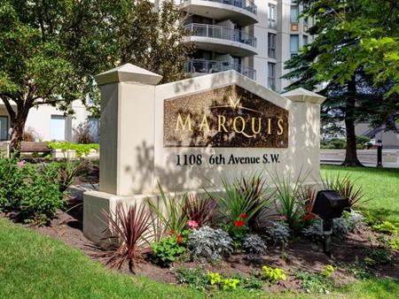 Great two bedroom with two bathroom  apartment on 9th floor for rent. Great location. | 1108 6 Avenue Southwest, Calgary