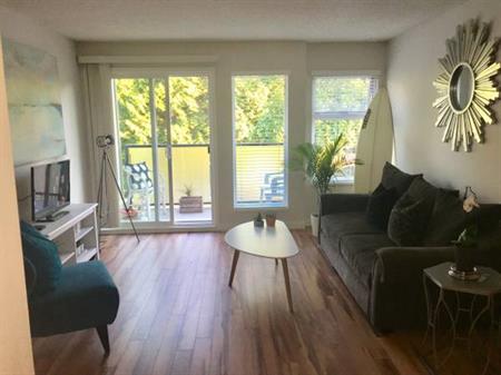 Beautifully renovated 1 bed/1 bath White Rock condo centrally located