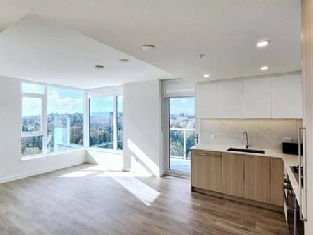 High-rise Brand New 2 Bed 2 Bath AC Apartment @ Lougheed SOCO