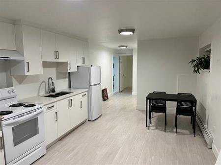 2 bedroom renovated basement - close to SFU