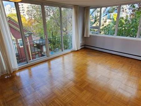 Bright 1 Bdrm Corner Suite available December 1st