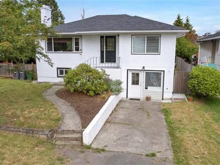 Newly renovated family home in desirable Camosun near Hillside Mall