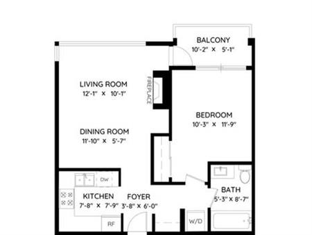 1BR Apartment for Rent in Metrotown – Available November 1st!