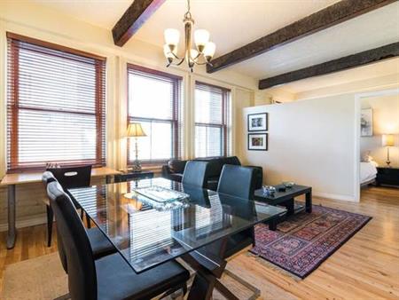 Old Montreal stunning loft for rent $1975/month available for nov 1st!