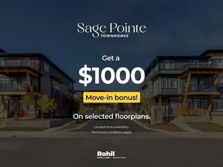 Brand New Sage Pointe Townhomes! Book a Tour Today! | 20 Sage Meadows Landing, Calgary