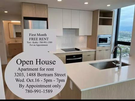 FIRST MONTH FREE RENT -BRAND NEW ,  2-bedroom, 2-bathroom condo is 800 sq ft., with 137 sq. ft.  private balcony. | 1488 Bert