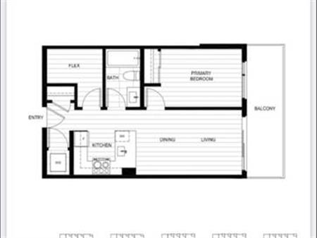 Brand new one bedroom and den with balcony