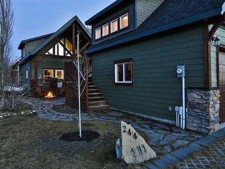 Private cottage on Picturesque Ghost lake with Rocky mountains in the background | 244 Cottageclub Crescent, Cochrane