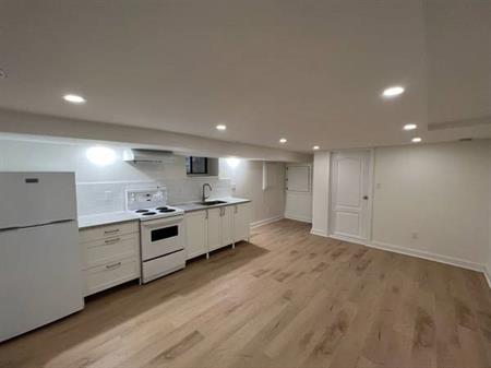 1 Bedroom Basement Apartment for Rent