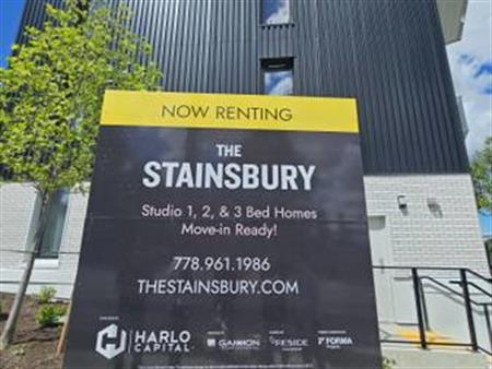 Brand New Studios: 1 MONTH FREE The Stainsbury at Trout Lake