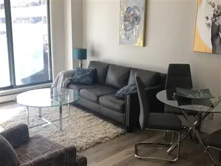 2 bedroom furnished condo West End | 516 - 1111 6 Avenue Southwest, Calgary