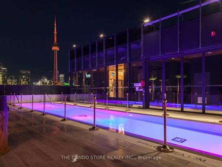 Fashion district high ceilings rooftop pool!