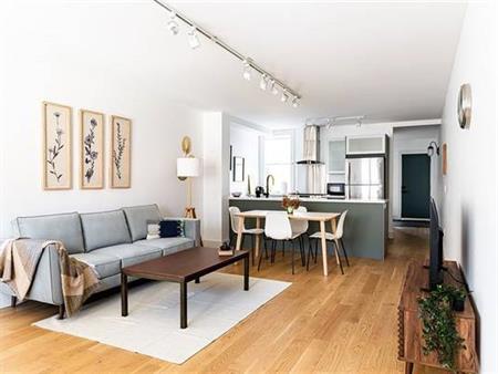 Inviting 2 Bed, 2 Bath with Private Garden, Office Den, and City Views