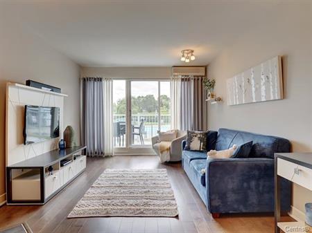 CONDO 3 1/2 MEUBLÉ , Équipé, tout inclus, R-D-C, Long terme MAGOG