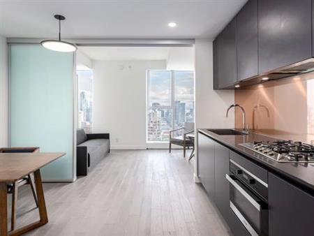 AVAILABLE Jan 1st-46TH FLOOR-PET ALLOWED, FURNISHED Studio@ 1480 Howe