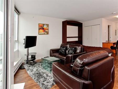 Available December 1st- Pet Allowed Furnished Studio @233 Robson