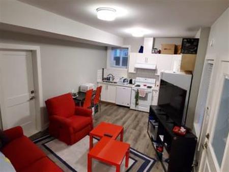 1 Bedroom Basement Suite