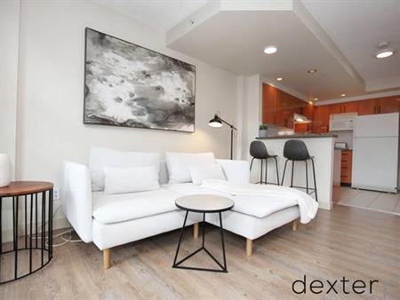 West End | Fully Furnished studio w/ balcony in Pacific Robson Palais