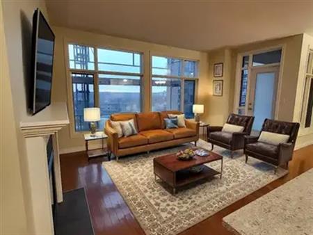 Stunning 1 Bedroom + Large Den Condo with Amazing Views & All Utilities Included | 606 - 9020 Jasper Avenue, Edmonton